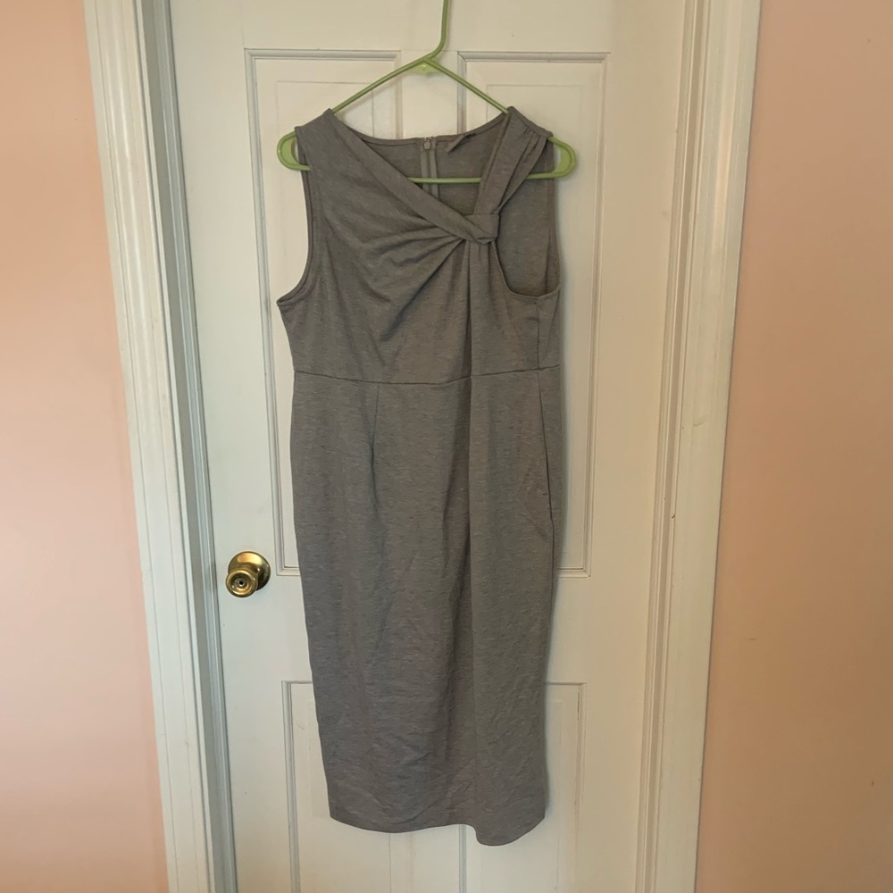 ASOS Maternity Gray Shift Dress